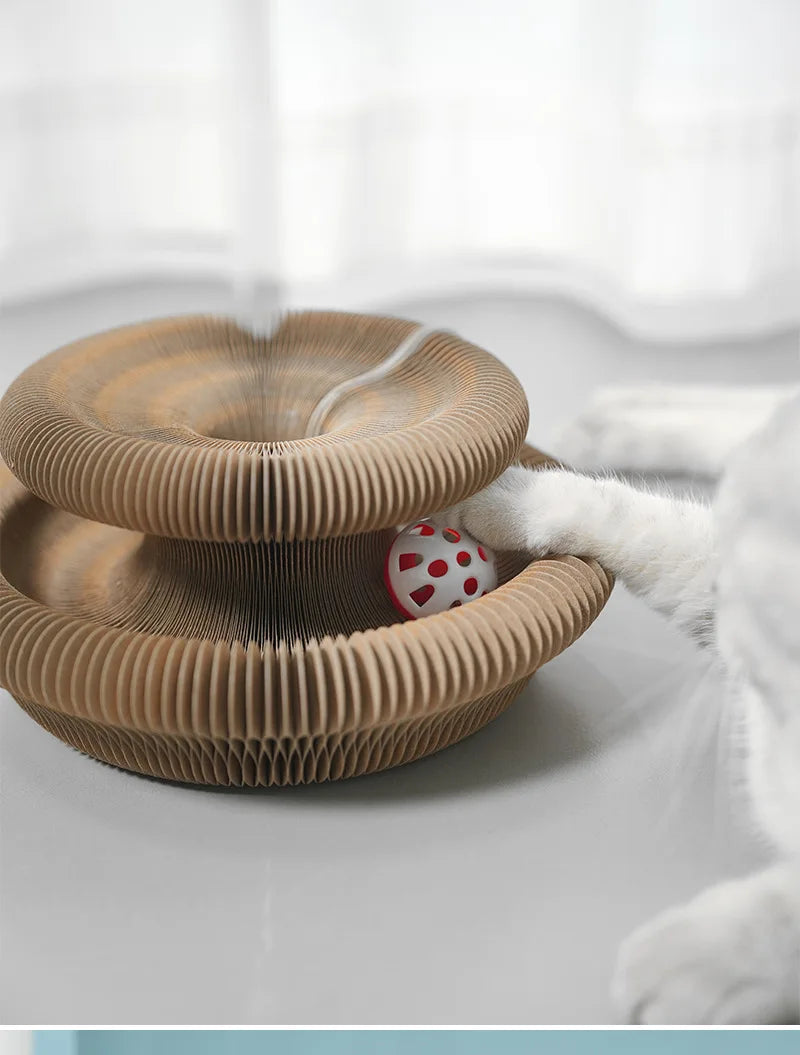 Cat Foldable Magic Organ Cat Scratching