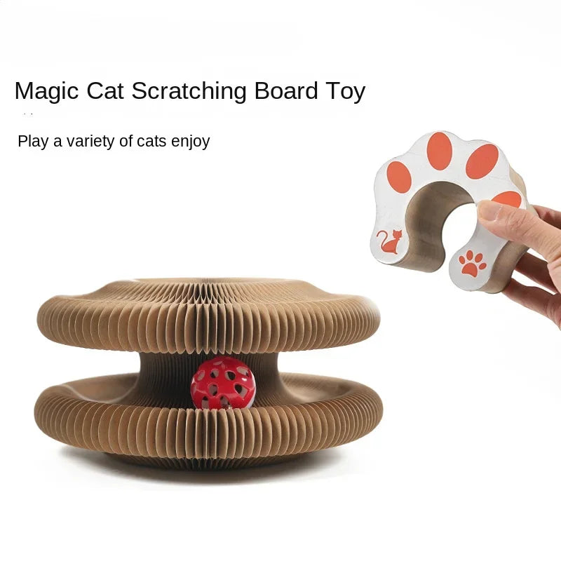 Cat Foldable Magic Organ Cat Scratching