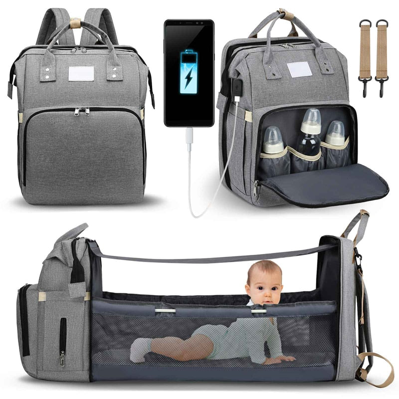 Portable baby bed